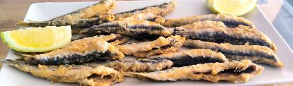 boquerones fritos en el puñetero